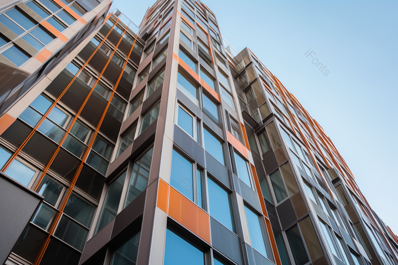 近距离实拍小区居住楼房摄影背景,高清,摄影图,摄影图片,图片大全,摄影图免费下载
